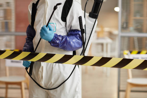 Professional Drug Lab Cleanup technician working in Bloomington, IL